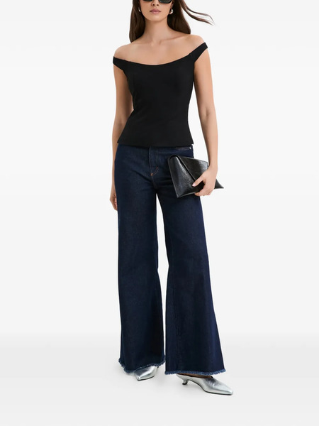  Marcella Eliana Off-shoulder Top - Black 