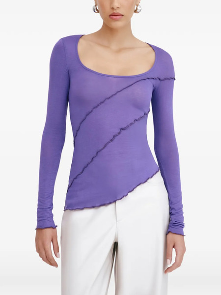  Marcella Melody Long-sleeve Top - Purple 