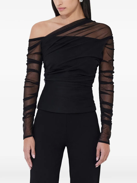  Marcella Monroe Top - Black 