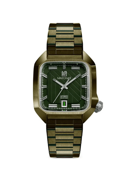  March La.b Am2 Slim 36mm Watch - Green 