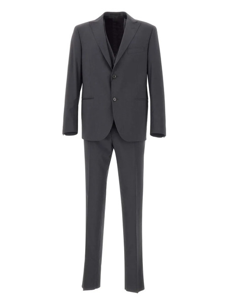  Marchesani Peak-lapel Single-breasted Suit (set Of Three) - Grey 