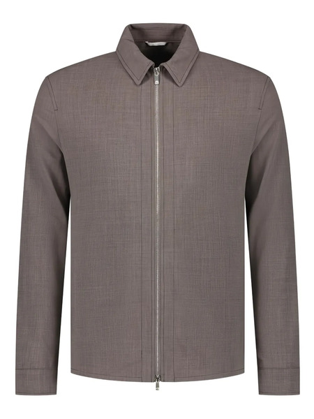  Marco Pescarolo Avi Bomber Jacket - Brown 