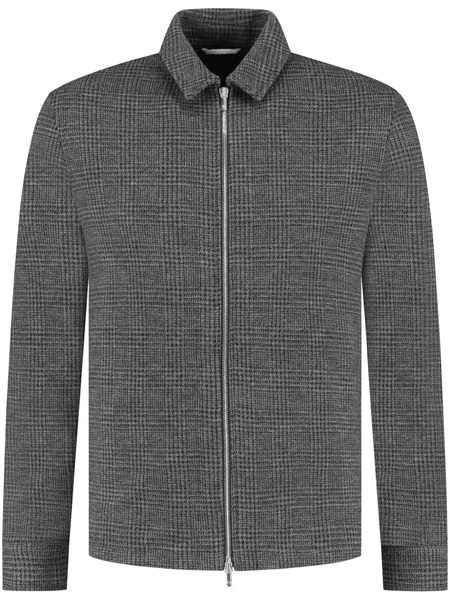  Marco Pescarolo Checked Jacket - Grey 