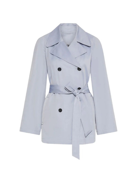 Marella Belted Double-breasted Jacket - Blue 