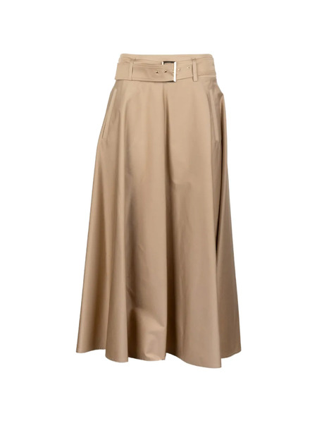  Marella Belted Maxi Skirt - Neutrals 