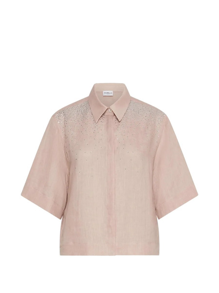  Marella Embellished Shirt - Pink 
