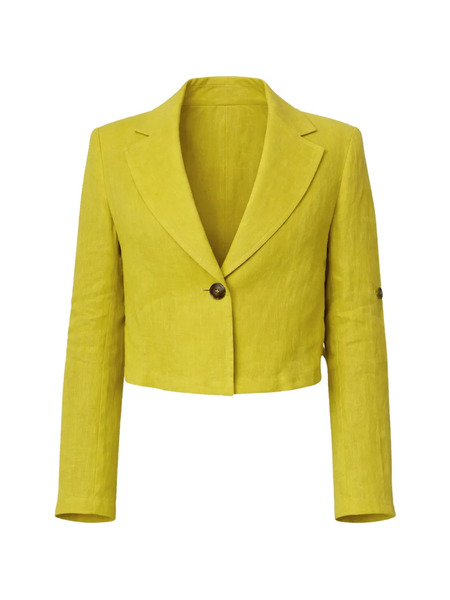  Marella Emmpapiro Button Jacket - Yellow 