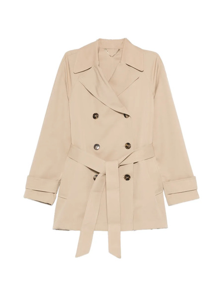  Marella Emmsottile Double-breasted Belted Jacket - Neutrals 