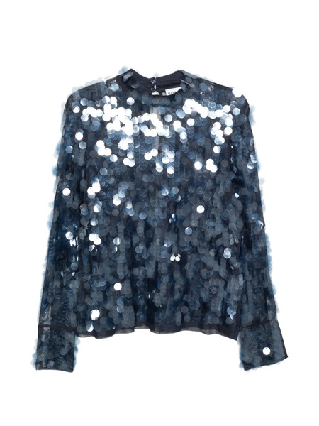  Marella Gallo Sequin Top - Blue 