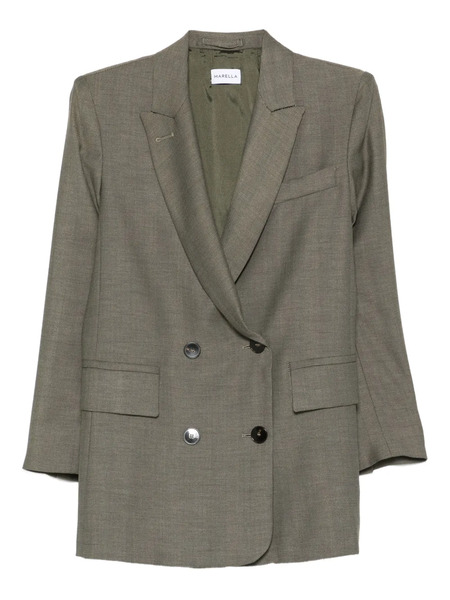  Marella Kriss Double-breasted Blazer - Green 
