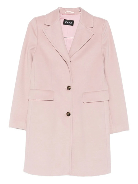  Marella Notched-lapel Single-breasted Coat - Pink 