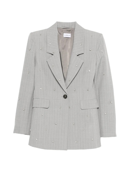  Marella Passo Embellished Blazer - Grey 