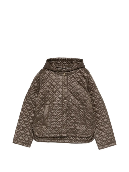  Marella Quilted Hooded Jacket - Green 
