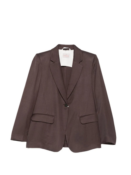  Marella Single-breasted Blazer - Brown 