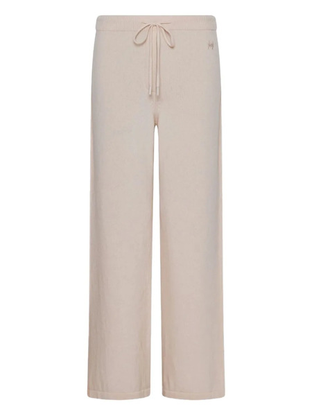  Marella Virgin Wool Knitted Trousers - Neutrals 