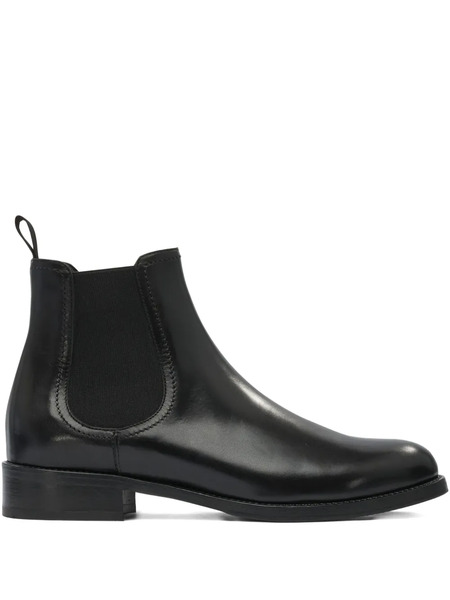  Maretto Elastic-panel Leather Chelsea Boots - Black 