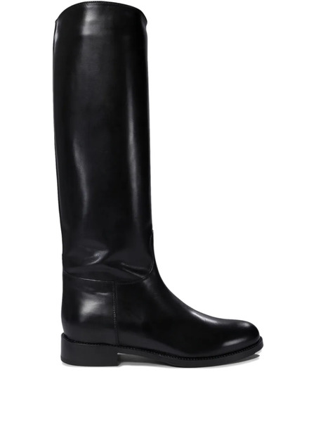  Maretto Leather Boots - Black 