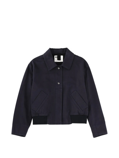  Margaret Howell Cotton Bomber Jacket - Blue 