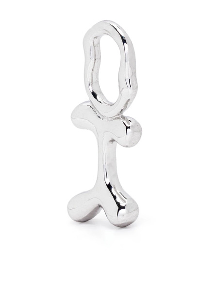  Maria Black Fluent Letter I Silver Charm 