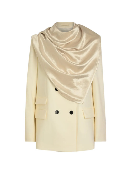  Maria Mcmanus Double-breasted Layered Blazer - Neutrals 