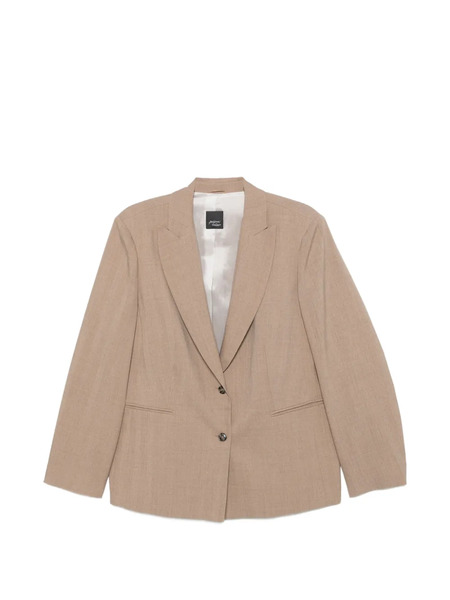  Marina Rinaldi Button-fastening Blazer - Neutrals 