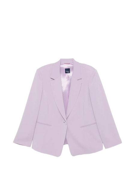  Marina Rinaldi Buttoned Blazer - Purple 