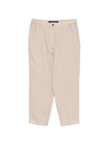  Marina Rinaldi Elasticated-waistband Trousers - Neutrals 