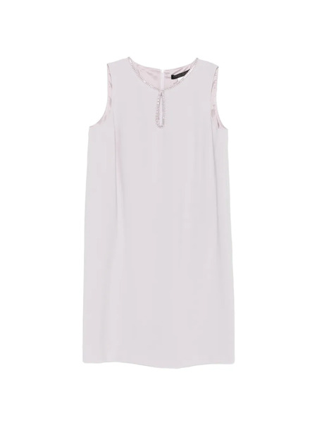  Marina Rinaldi Jewel-embellished Midi Shift Dress - Purple 