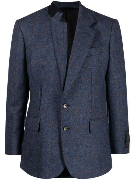  Marina Yee Darts Asymmetric Single-breasted Blazer - Blue 