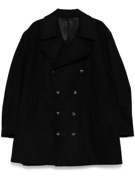  Marina Yee Double-breasted Coat - Black 