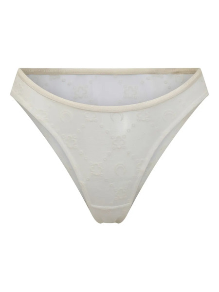  Marine Serre Patterned-jacquard Briefs - White 