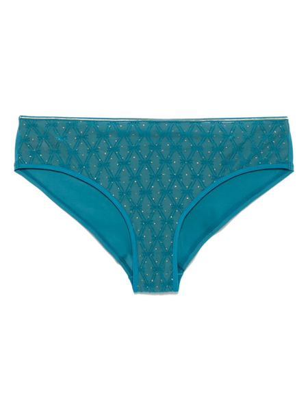  Marlies Dekkers Patterned-jacquard Briefs - Blue 