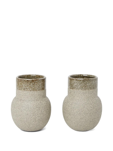  Marloe Marloe Speckled Clay Cups - Neutrals 