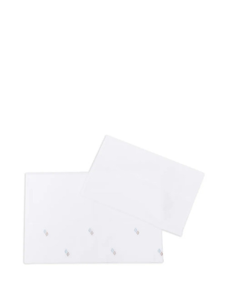  Marlu' Couture Diamond-patterned Bedding Set - White 