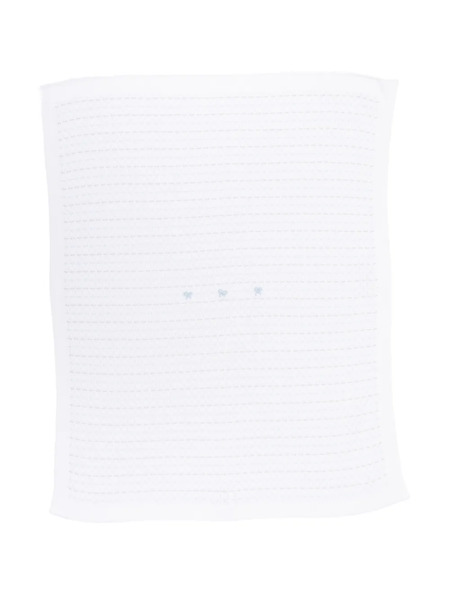  Marlu' Couture Embroidered Blanket - White 