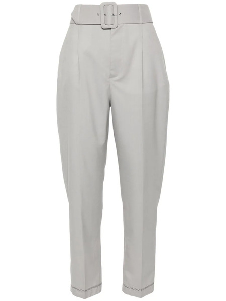  Marni Belted Tailored Trousers - Grey 