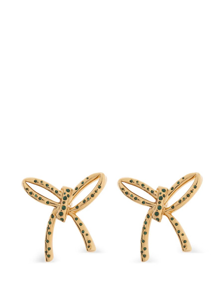  Marni Bow-embellished Earrings - Gold 