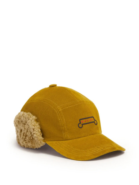  Marni Brushed Cap - Yellow 