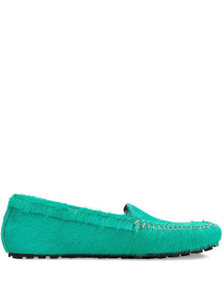  Marni Brushed green Loafers 