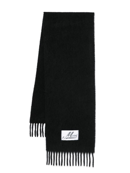  Marni Brushed Scarf - Black 