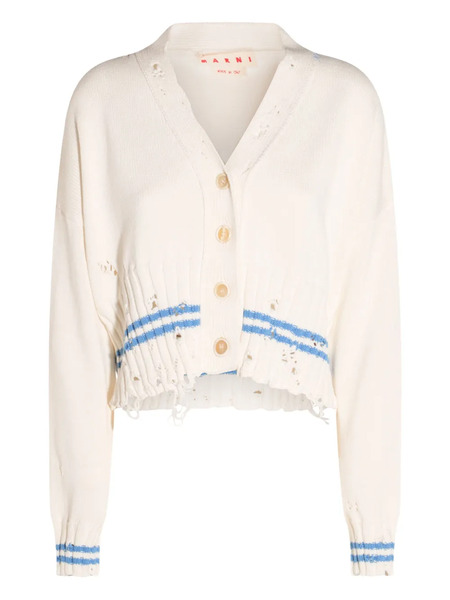  Marni Button-up Cardigan - White 
