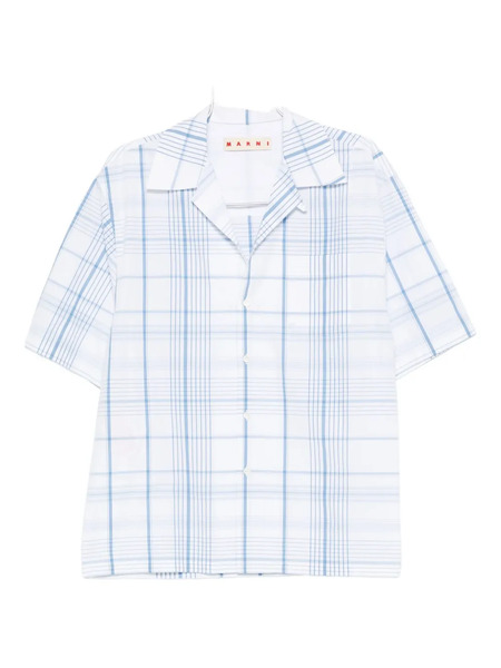  Marni Checked Shirt - White 