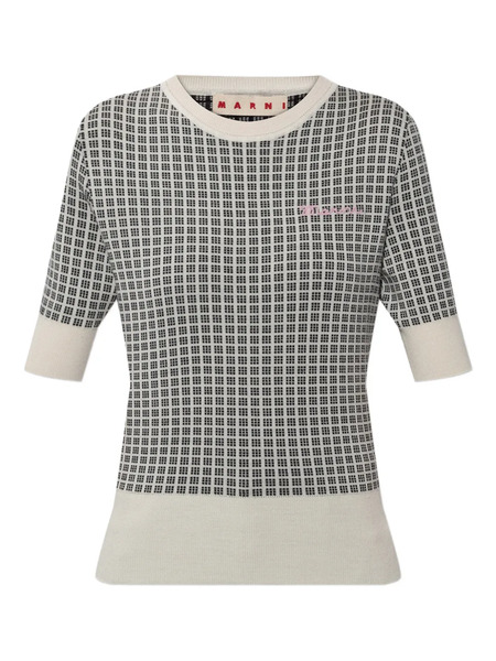  Marni Checked Top - Neutrals 
