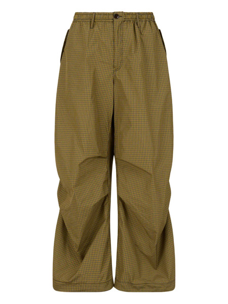  Marni Checkered Trousers - Green 