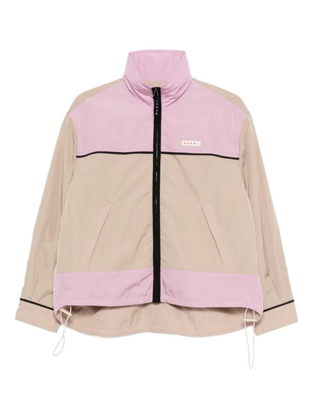  Marni Colourblock Zip Jacket - Neutrals 