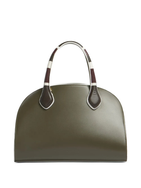  Marni Contrast-trim Leather Mini Bag - Green 
