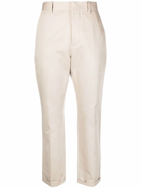  Marni Cropped Straight-leg Trousers - Neutrals 