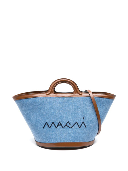  Marni Denim Bucket Bag - Blue 