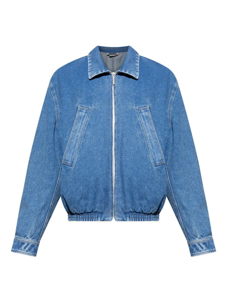  Marni Denim Logo-print Jacket - Blue 