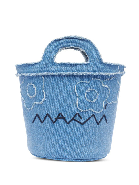  Marni Denim Tote Bag - Blue 